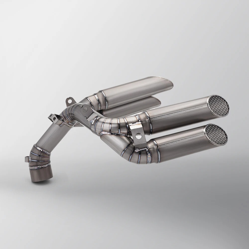 BRUTALE 1000 Titanium Alloy Exhaust System SBRUTALE1000ER RUSH1000 Four-Outlet Exhaust System for 2019-2025 Brutes New Condition
